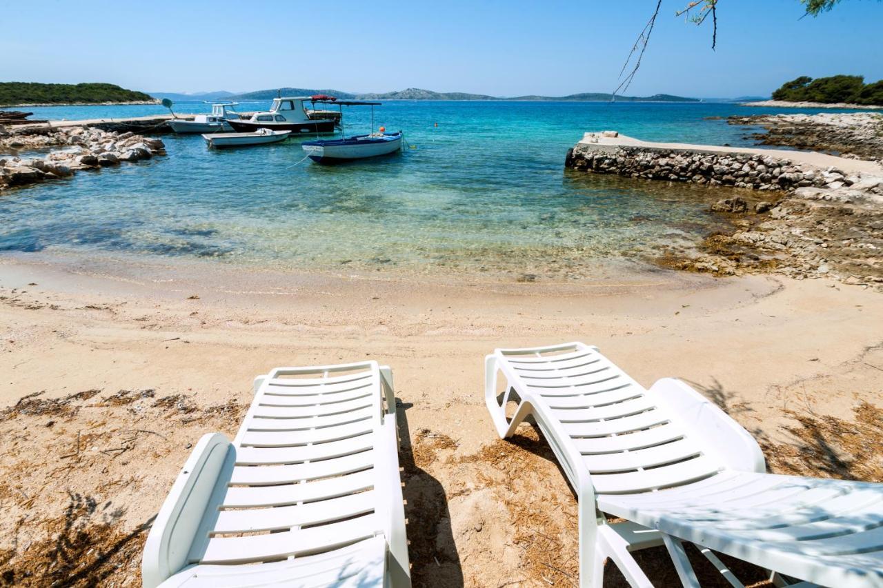 Secluded Fisherman'S Cottage Cove Zuborovica, Pasman - 321 Mrljane Exteriör bild