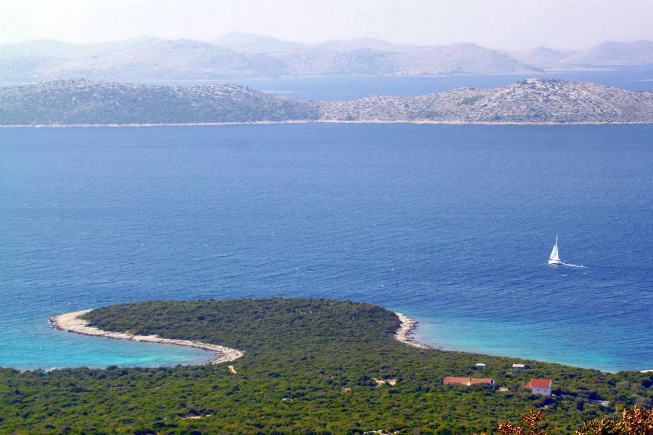 Secluded Fisherman'S Cottage Cove Zuborovica, Pasman - 321 Mrljane Exteriör bild