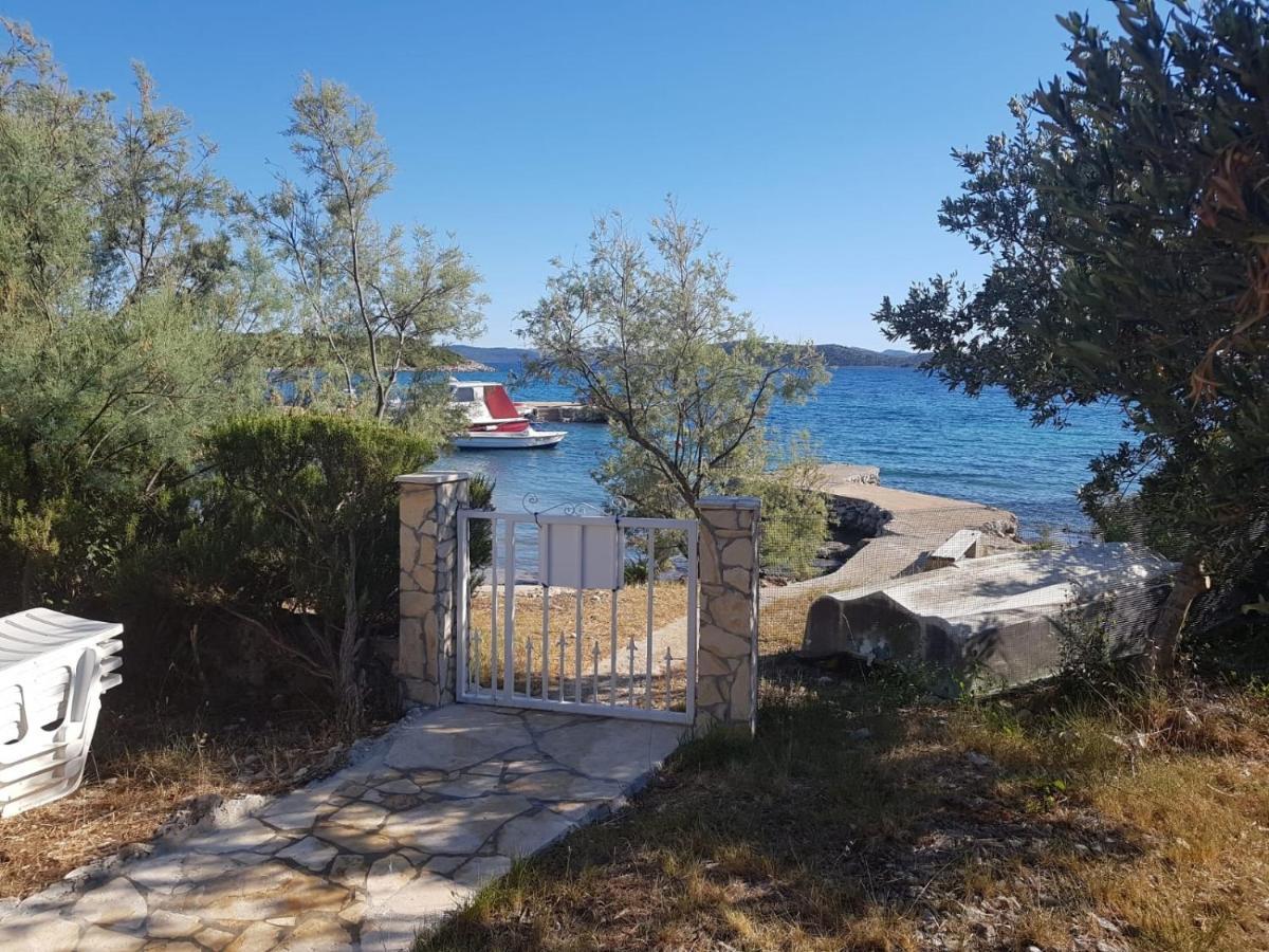 Secluded Fisherman'S Cottage Cove Zuborovica, Pasman - 321 Mrljane Exteriör bild
