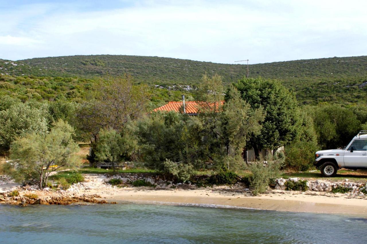 Secluded Fisherman'S Cottage Cove Zuborovica, Pasman - 321 Mrljane Exteriör bild